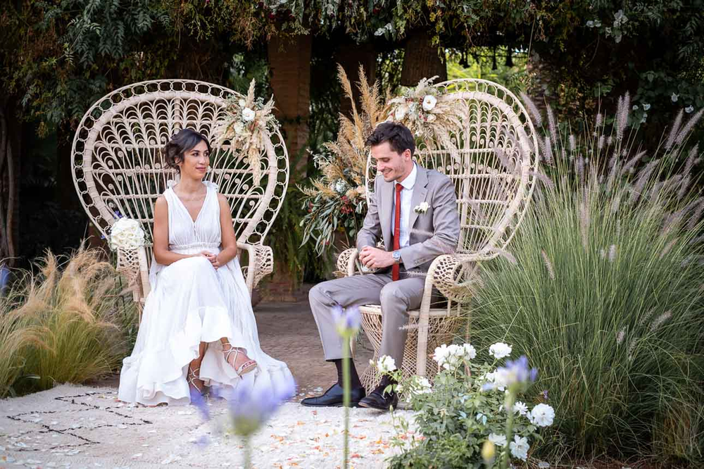 Shooting photo mariage à Marrakech