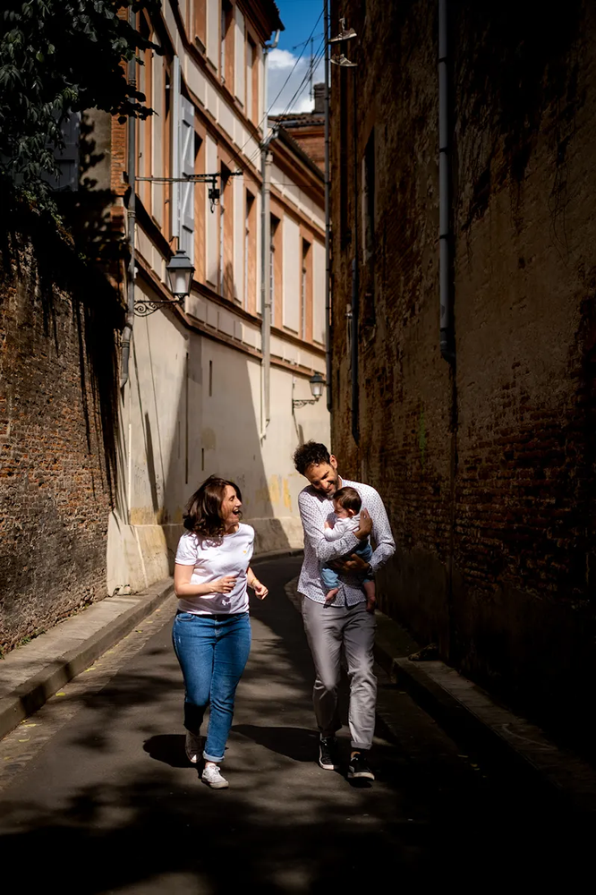 shooting photo famille à Toulouse
