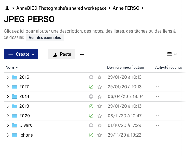conseils photos - anne bied - photographe paris - sauvegarde photos